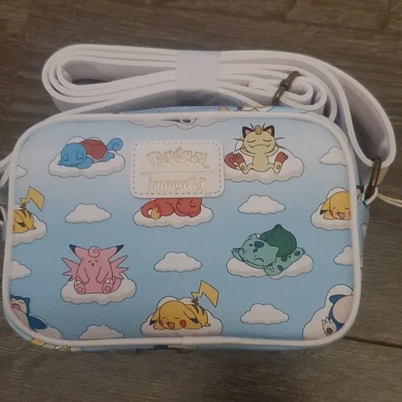 Loungefly Pokemon Sleeping Characters Crossbody Bag - New with Tags - Picture 3 of 9